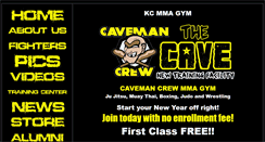 Desktop Screenshot of cavecrewmma.com